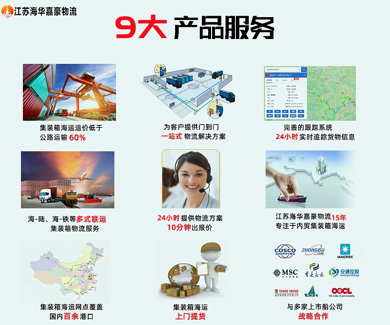 国内海运物流公司
